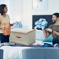 thumbnail image 4 of Connected Lid Storage Box With Large Capacity Folding Clothes Storage And Organization Wardrobe Storage Box Organization Artifact Box Basket, 4 of 6