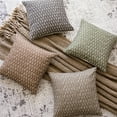 thumbnail image 4 of Vintage Floral Pillow Covers Set of 2 Neutral 18x18 inch Farmhouse Cushions For Boho Home Deco, Green, 4 of 7
