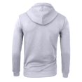 thumbnail image 4 of Hearthz Men Hoodies Zip Up Long Sleeve Mens Jacket with Hood Streetwear Oversized Fall Winter Mens Hoodies with Pocket Dark Gray XXXL, 4 of 5