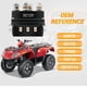 thumbnail image 5 of Winch Solenoid Relay Contactor 12V 500A Winch Relay Thumb Truck for 8000-15000lbs ATV UTV Boat 4x 4 Vehicles Replacement, 5 of 5