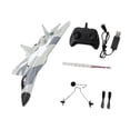 thumbnail image 4 of Avión RC de juguete, avión RC eléctrico recargable, planeador, modelo de juguete de para niños, adultos, niños, niñas, principiantes, fácil, 4 of 10