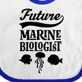 thumbnail image 4 of Inktastic Future Marine Biologist Childs Boys or Girls Baby Bib, 4 of 4