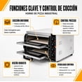 thumbnail image 3 of Horno Electrico Industrial Pizza Pan 40 Cm 300w 350°c Gutstark, 3 of 5