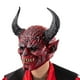 thumbnail image 2 of Máscara de diablo para Halloween, cosplay, máscara de demonio con cuernos aterradora para fiestas de máscaras, disfraz de monstruo de terror con cuernos y fantasmas., 2 of 7