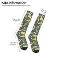 thumbnail image 5 of Balery Cartoon Dinosaurs Printed Novelty Socks Men's Women's Crew Socks Sports Socks Knee High Socks Cotton Socks Quirky and Cool Socks, 5 of 9