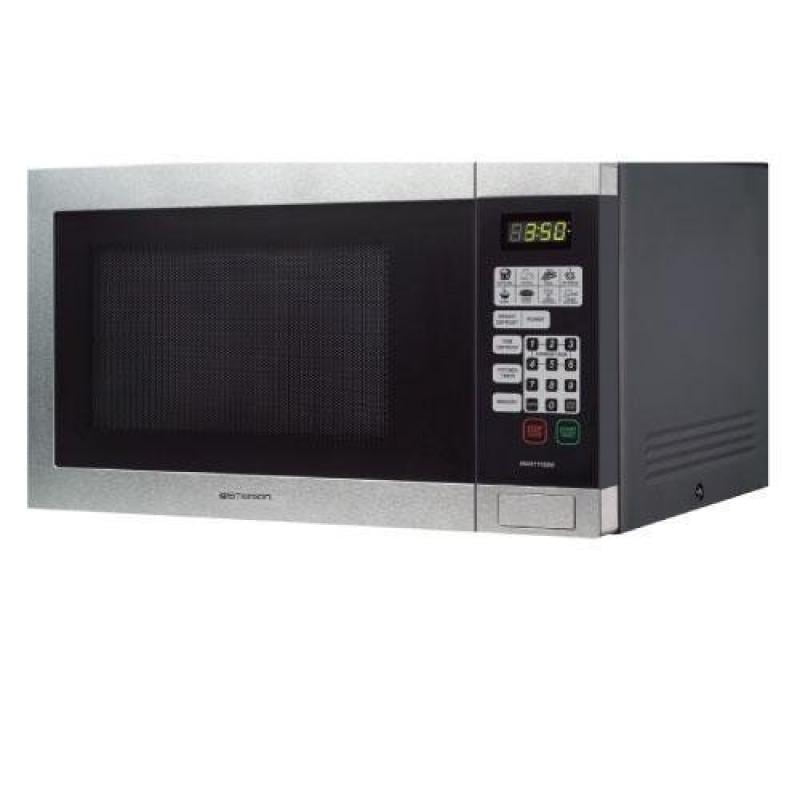 Emerson 1.1 Cu. Ft. Stainless Steel Microwave