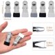 thumbnail image 2 of Heavy Duty Clothespins Clothes Pins - 30Pcs Metal Hanging Utility Laundry Clips Use with Clothesline (Black Grey White), 2 of 4