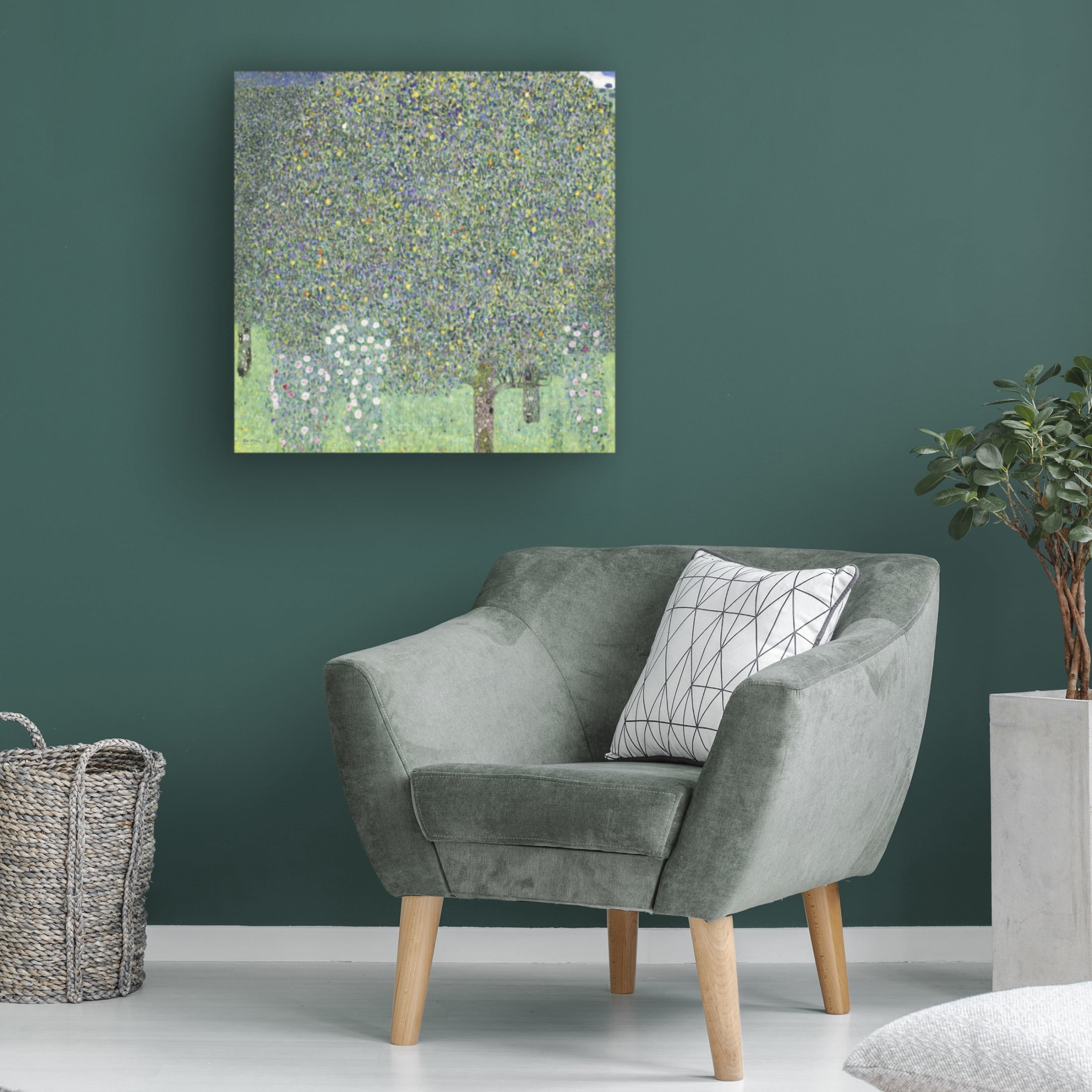 Trademark Fine Art Gustav Klimt Klimt Multicolor Landscapes III Canvas Wall Art