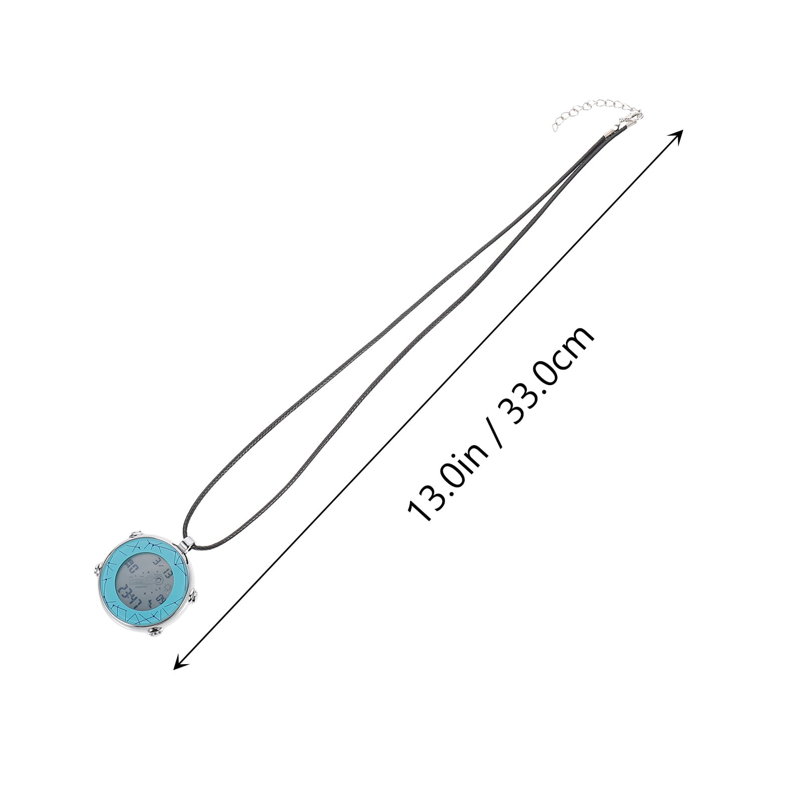 NICEXMAS Pocket Watch Digital Watch Small Electronic Neck Hanging Watch