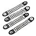 thumbnail image 3 of Diamond Plate 4-Piece Vest Extender Set - Faux Leather Ends, Nickel Button - 6.5 Inch Extensions, 3 of 4