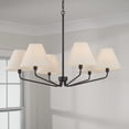 thumbnail image 4 of Capital Lighting 456661-713 Chadwick 6 Light 34" Wide Chandelier - Brown, 4 of 5