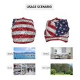 thumbnail image 7 of Naloa America Flag Glitter Beanie for Men Women Knitted Unisex Winter Hat Beanies Cap Knit Cuffed Beanies Hats, 7 of 7