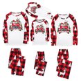 thumbnail image 6 of Odeerbi Christmas Pajamas for Family Holiday Long Sleeve Family Christmas Pajamas Matching Sets Mom Printed Parent Child Loungewear Jumpsuits Two-Piece Sleepwear Xmas PJs Set Camouflage, 6 of 9