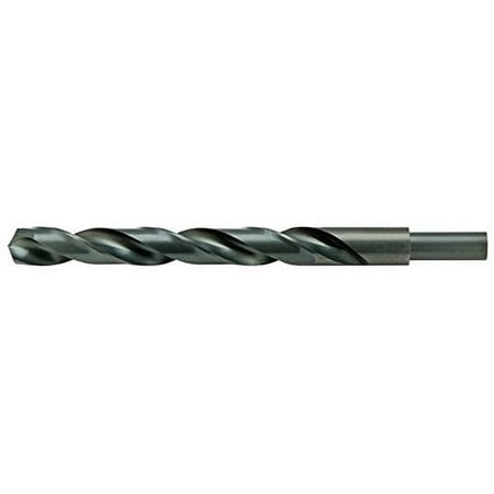 

Alfa Tools RSS151863C 31/64 High-Speed Steel 3/8 Reduced Shank Drill with Black Oxide Finish Carded