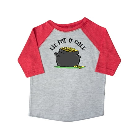 

Inktastic St. Patrick s Day Lil Pot of Gold Gift Toddler Boy or Toddler Girl T-Shirt