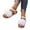 White, variant on White Women's Bow Summer Dress Sandals 2026 Slingback Flats Dressy Vacation Slip On Slides Shoes 43