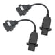 thumbnail image 3 of BOROCO Cable De Diagnóstico OBD2, 2 Piezas Cable De Diagnóstico OBD2 De 8 Pines A 16 Pines Reemplazo Portátil Ligero Compacto Flexible para Camiones, 3 of 5