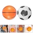 thumbnail image 4 of KAKOWELY 8 pelotas deportivas para apretar, mini pelotas de fútbol, baloncesto, antiestrés, para ejercitar las manos., 4 of 4