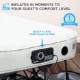 thumbnail image 4 of Ivation EZ-Bed Queen - Air Mattress with Frame & Rolling Case, Self-Inflating with Auto Shut-Off, 4 of 7