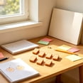 thumbnail image 2 of Pencil Erasers Minimal Debris Eraser Office Supplies 2B Eraser Push-Pull Rubber Eraser 1.4x1in Brown for Home Office College Brown by Xuniizn, 2 of 6