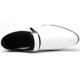 thumbnail image 1 of Men Wedding Slip On Loafers Shoes Formal Office Work Faux Leather Pointed Toe Shoes, 1 of 4