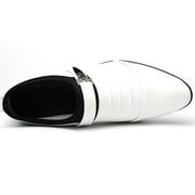 Hommes Chaussures de Mariage Robe Formelle Bureau Work Party-40-Blanc