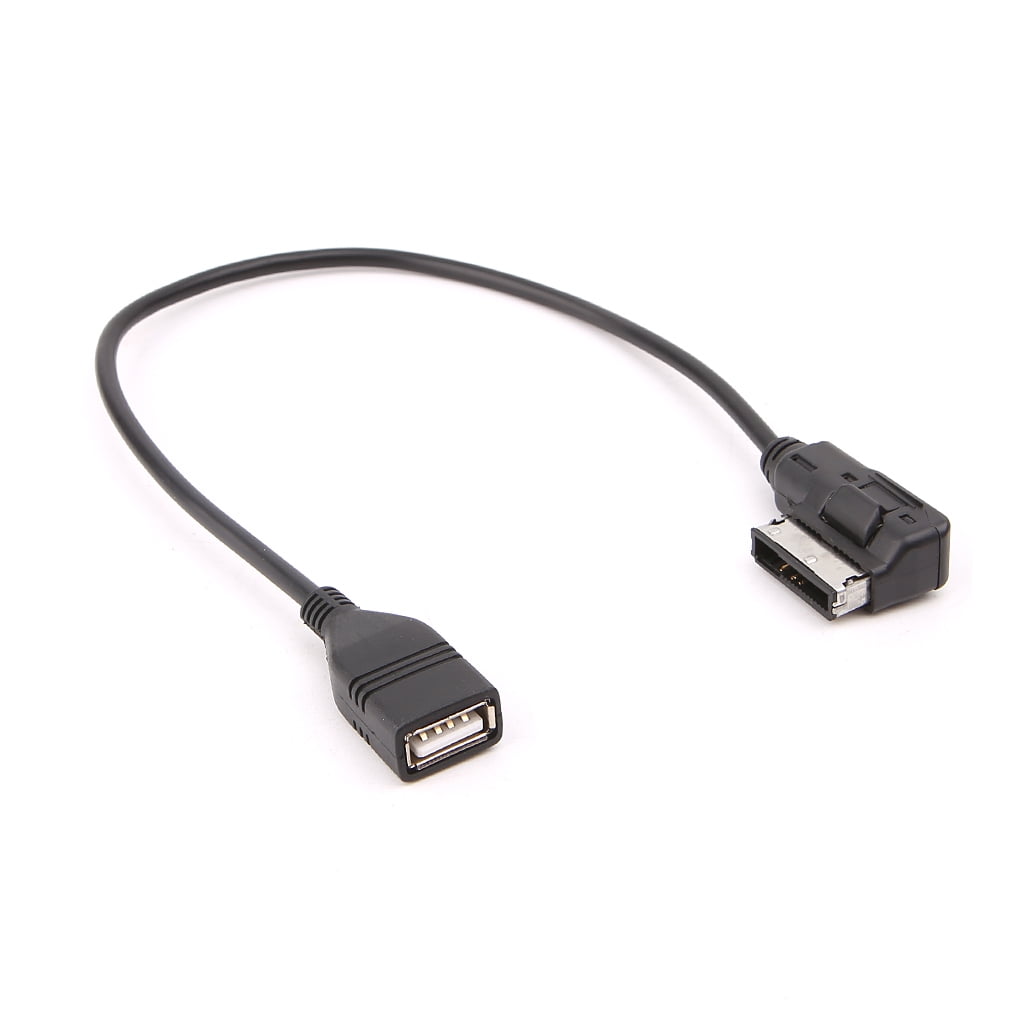 Ga op pad Antarctica Verdrag AUX Media Interface USB Female Audio Adapter Cable AMI For Mercedes For  Benz - Walmart.com