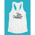 thumbnail image 3 of Be Patient Cursive Script Tank Women -Image by Shutterstock, Female XX-Large, 3 of 4