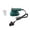 Green (UK Plug), variant on NFTIGB Portable Mini Handheld Garment Steamer Folding Iron Dry Wet Ironing Machine for Travel Home Clothes, 38W 50ml Water Tank, Fast Heating High Temp Panel, Green US Plug (5 inches / 12.8 cm)
