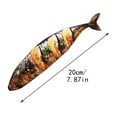 thumbnail image 3 of teapwant 20CM Artificial Realistic Simulation Fish Food Model Grilled Sea Bass Food Simulation Pillow Artificial Realistic, 3 of 5