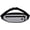 grey, variant on Elastic Waist Pack for Outdoor Sports Running Cycling Fitness with Phone Pocket and Coin Compartment Durable Lightweight Fanny Pack