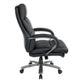thumbnail image 3 of Pemberly Row Big and Tall Executive Chair in Black Bonded Leather, 3 of 8
