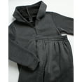 thumbnail image 3 of Quad Seven Boys' Fleece Jogger Set - 2 Piece Basic Solid Full Zip Hoodie and Sweatpants (Sizes: 8-18), 3 of 6