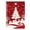Christmas Tree in Snowy Landscape, variant on Haosy Rabbbit Wreath Bows Christmas Notebooks 1-subject Journal 60 Sheets A5 College Ruled Paper Detachable Ring 8.3"x5.7"