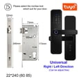thumbnail image 2 of Biometric Fingerprint Security Intelligent Tuya Smart Password Electronic Door Lock To Open The Door Remotely ,Smart and Convenient, 2 of 7