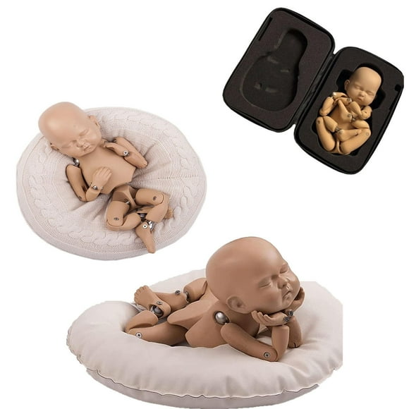 Muñeca articulada Quepiem modelo realista de 50 cm con funda