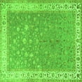 thumbnail image 1 of Ahgly Company Indoor Square Persian Green Traditional Area Rugs, 3' Square, 1 of 1