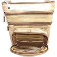 thumbnail image 5 of SILVERFEVER Genuine Leather Organizer Handbag Cross Body - Shoulder Travel Bag, 5 of 5