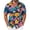 Multicolor#103, variant on Yteetum Hawaiian Shirt for Men Oversized Floral Print Lapel Button Down Hawaiian Short Sleeve Shirts Mens Casual Plus Size Button Hawaiian Print Resort Style T Shirts Summer Hawaiian Beach Tee Shirt