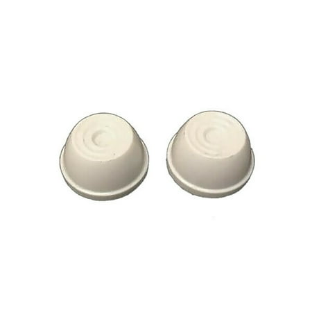 Power Wheels 0801-0227 .437 White Cap Nuts for wheels Set of 2