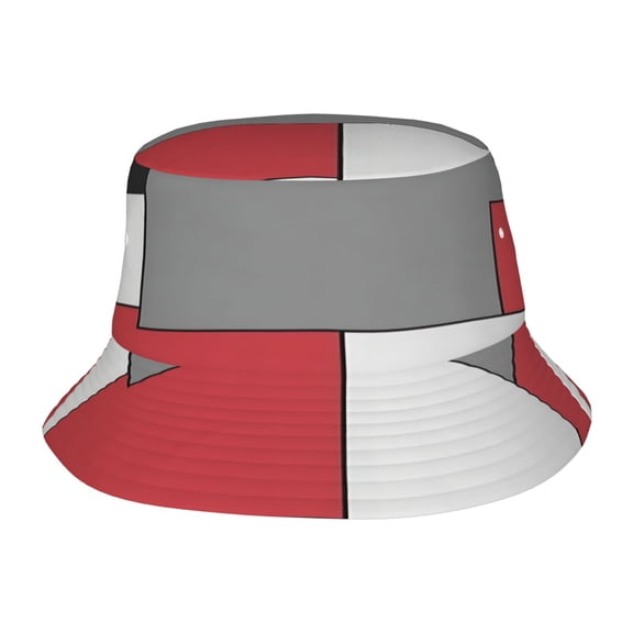 Geometric Fisherman's Hat Lightweight and Breathable Sun Hat Suitable for Both Men and Women