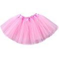 thumbnail image 1 of Women's Adult Classic Elastic 3 Layered Tulle Tutu Skirt, 1 of 5