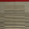 thumbnail image 1 of Ahgly Company Machine Washable Indoor Square Contemporary Midnight Gray Area Rugs, 3' Square, 1 of 7