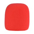 thumbnail image 2 of Graflsoa Muslady 3-Piece Microphone Protection Kit with Foam Windscreen, Silicone Grip Ring, and Anti-Slip Tail Cover in Red, 2 of 6