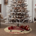 thumbnail image 6 of Kll Christmas Vintage Red Truck Christmas Tree Skirt 48",Party Decorations Farmhouse For Christmas Decorations Holiday Party, 6 of 8