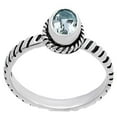 thumbnail image 5 of Natural Sky Blue Topaz 925 Sterling Silver Ring s.6 Jewelry DGR1134_A_6 R-1045, 5 of 7