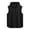 C395 Black, variant on CONZONE Mens Workout Hoodies Sleeveless Hooded Sweatshirts For Men Solid Color Breathable Fall Pullover Mens Hoodies With Pocket
