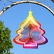 thumbnail image 2 of Wind Espiral Adornos Wind Catcher Colgante Decoración Arco Iris Colgante Regalo 3D Degradado de color kusrkot Hilanderos, 2 of 8