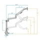 thumbnail image 3 of Soporte de Escritorio Mount-it! Negro de Resorte de Gas para Monitor Premium de Altura Ajustable, 3 of 8