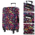 thumbnail image 5 of Pioneer Flower Floral Print Pattern Luggage Cover Fashion Suitcase Cover Baggage Covers Fit 25-28 Inch Luggage (Go Travel), 5 of 5